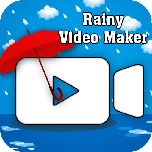 Rainy Video Maker With Song icon