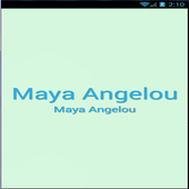 Maya Angelou icon