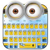 Yellow Cute Cartoon Keyboard