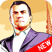 GTA 5 GAME ART WALLPAPER icon