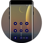 Lock theme for peaceful dusk jio phone wallpaper icon