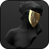 Black Gold Lock Screen icon