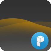 Deep Yellow Launcher Theme icon