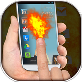 fire on screen icon