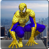 Super spider hero - crime chase &amp; rescue icon