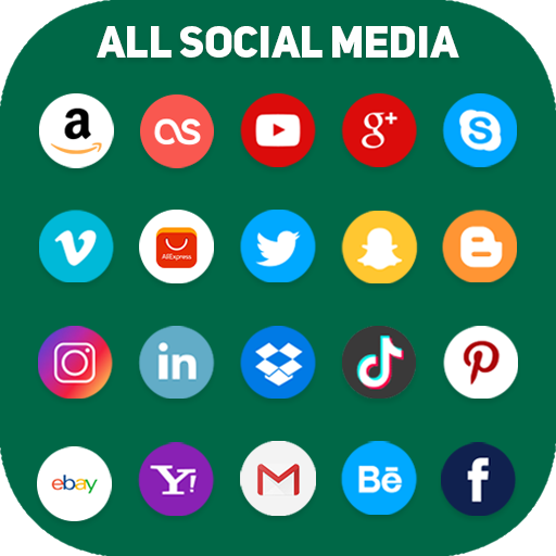 all social media apps in one app icon
