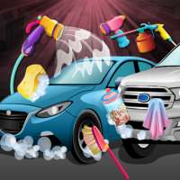 Clean Car Wash And Repair: Car Mechanic And Design