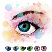 Eye Color Changer Photo Editor With Eye Stickers icon