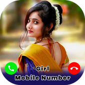 Real Girls Mobile Number Sexy Girl friend Prank icon