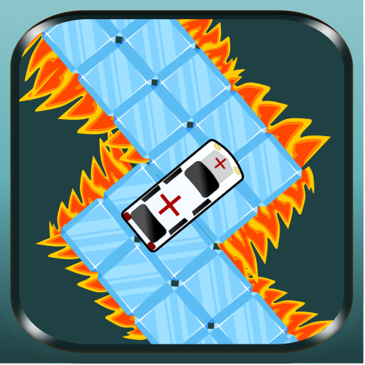 Fire Cars Explosion Platform: burning Flames Race icon