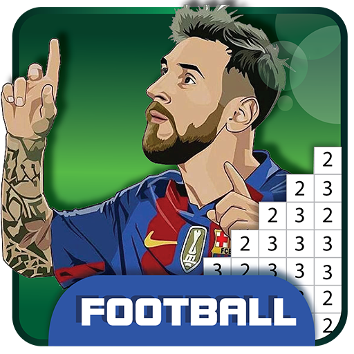 Pixel Soccer Logo Club - Sandbox Color by Numbers icon