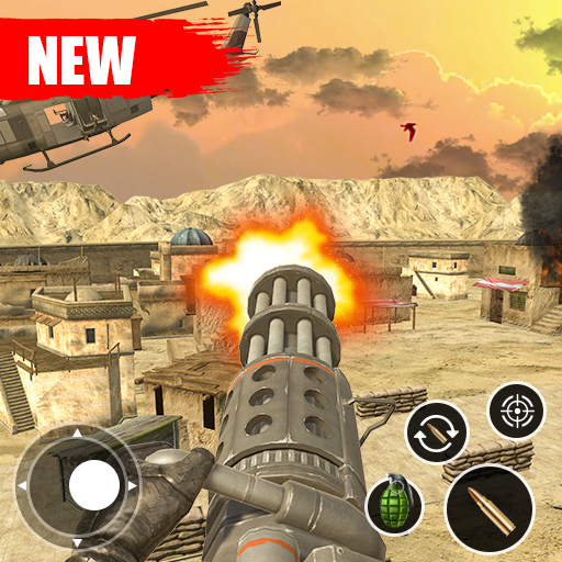 Free Squad Firing :Gun Desert Shooter Battleground icon