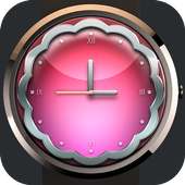 Pink Watch Face for Girls