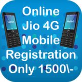 Free Jio 4G Phone Registration : 1500 Rs/- icon