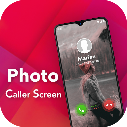 ikon Photo Caller Screen - Full Screen Caller ID