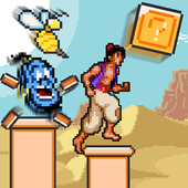 Retro Pixel Aladdin's Adventure Mysterious Castle icon