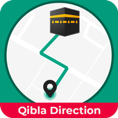 بوصلة القبلة: البحث عن الاتجاه وأوقات الصلاة أيقونة
