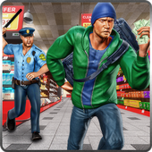 Supermarket Criminal Escape icon