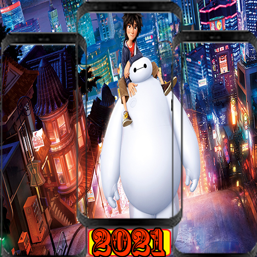 Wallpaper Baymax Big Hero أيقونة