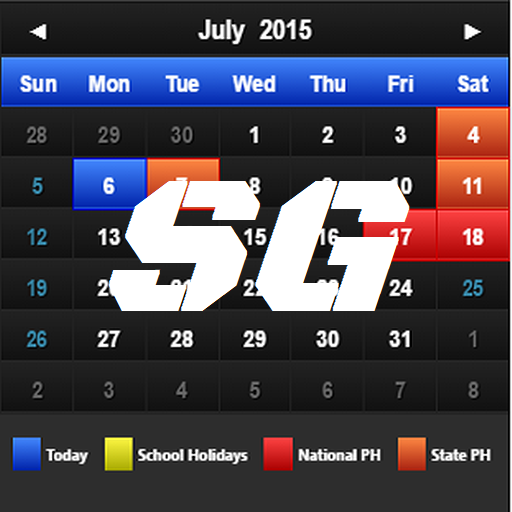 Singapore Calendar иконка