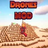 Drones Mod Minecraft иконка
