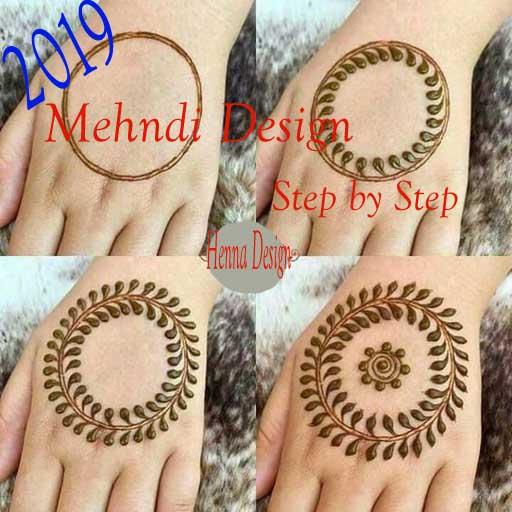 Mehndi Design Step By Step Idea Gallery Offline icon