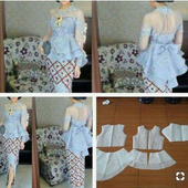 Pattern kebaya collection icon