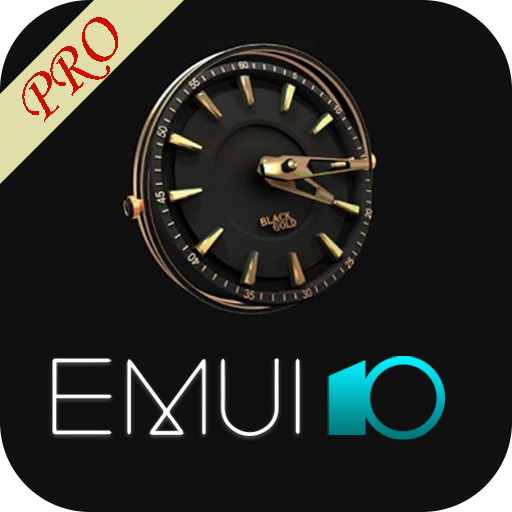 EMUI 10 Black Themes Launchers and Wallpapers icon