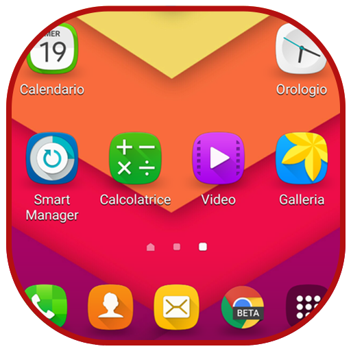 Samsung Galaxy A51 Launcher Theme icon