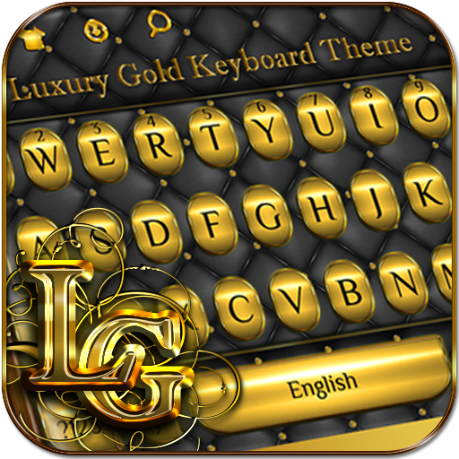 Luxury Gold Keyboard icon