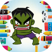 ikon Superheroes Drawing Kids Books