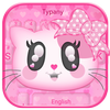 ikon Pink Cute Cartoon Keyboard