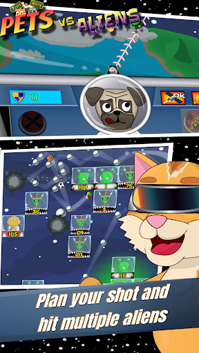 Pets vs Aliens : Bricks and Balls 2 تصوير الشاشة