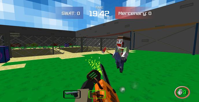 Cube Arena zombie Warfare Multiplayer screenshot 1