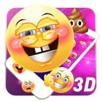 3D emoji launcher theme on 9Apps