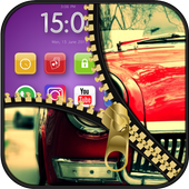 Car ZipperScreen Racing Locker icon