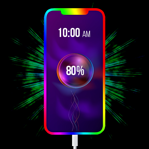 Fast Battery charger animation icon