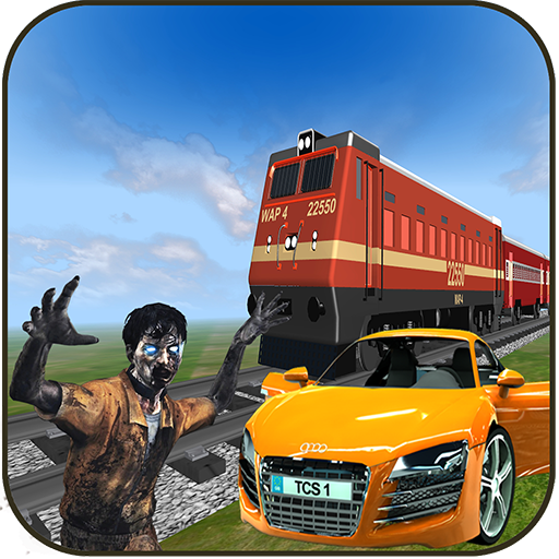 Car and Train Zombie Shooting Adventure Runner icon