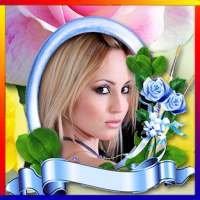 Rose flower photo frames