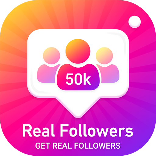 Get Real Followers &amp; Likes for Instagram Guide icon
