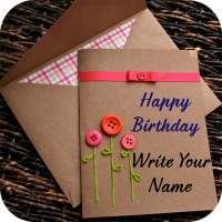 Name on Birthday Card