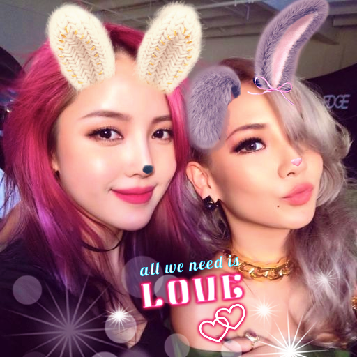 Bunny &amp; Rabbit Face Camera icon