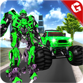 Grand Robot Monster Truck Transformation 2018 icon