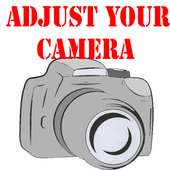Adjust your camera
