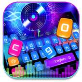 Electronic Music DJ Color Keyboard