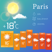 Weather app - weather channel Apps icon