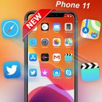iLauncher Phone 11 Max Pro OS 13 Theme Wallpaper on 9Apps