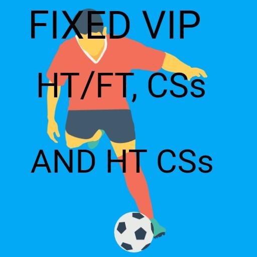 FIXED VIP HT/FT, FT and HT CORRECT SCORES icon