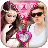 Cool Zipper Photo Lock App icon