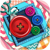Cut Button With Scissor icon